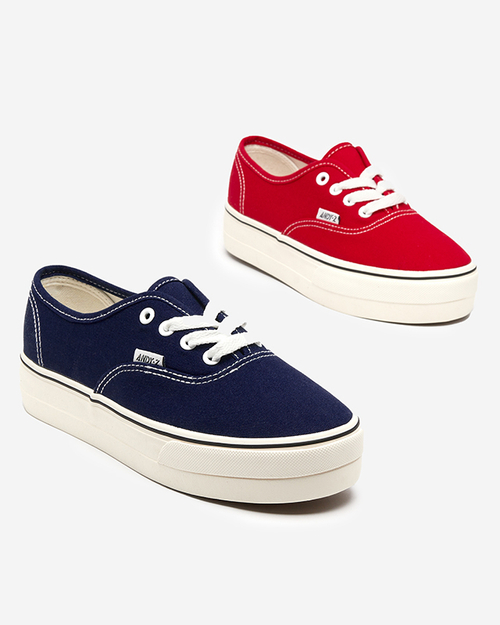 Сині жіночі кеди Milumi