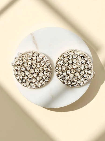 Royalfashion Dámské klipsové náušnice s kubickou zirkonií