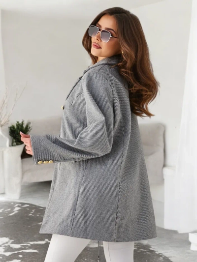 Royalfashion Dámský casual kabát