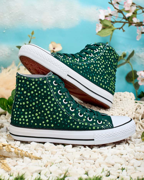 Royalfashion Жіночі кеди з паєтками Shis