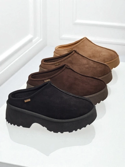 Krátké boty a'la sněhule dámské s kožíškem Calindra