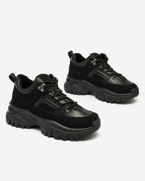 Royalfashion Чорні жіночі кросівки Aherot