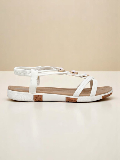 Royalfashion Жіночі сандалі з оздобленням Menmi