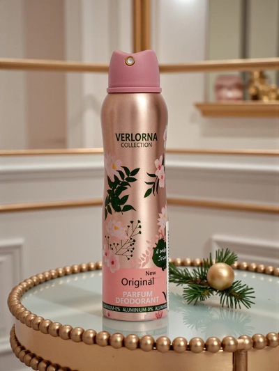 Parfémovaný deodorant Verlorna Růžový 200ml Elegantní