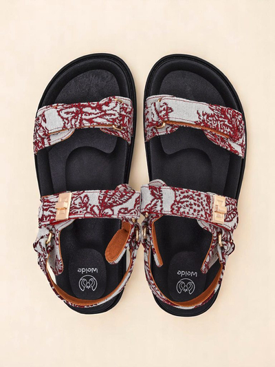 Royalfashion Dámské sandály s potiskem Aloe