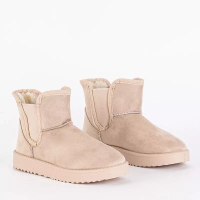 OUTLET Dámské béžové sněhule Gavi - Obuv