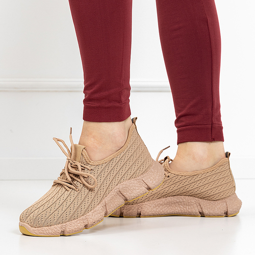 Бежеві жіночі кросівки Noliko