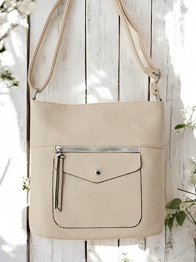 Royalfashion Dámská volnočasová kabelka vyrobená z ekokože