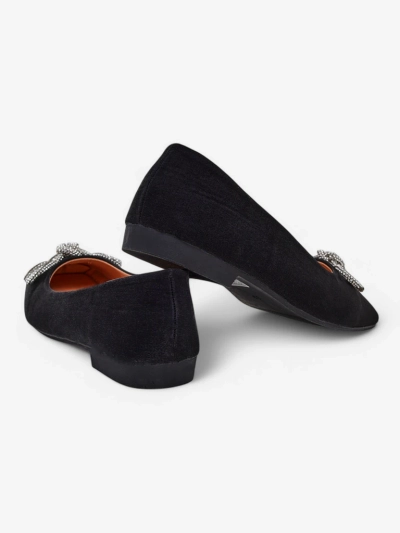 Royalfashion Жіночі балетки з бантом і блиском Ofenal