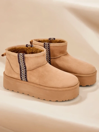 Royalfashion Короткі жіночі сніжні чоботи Haluzi