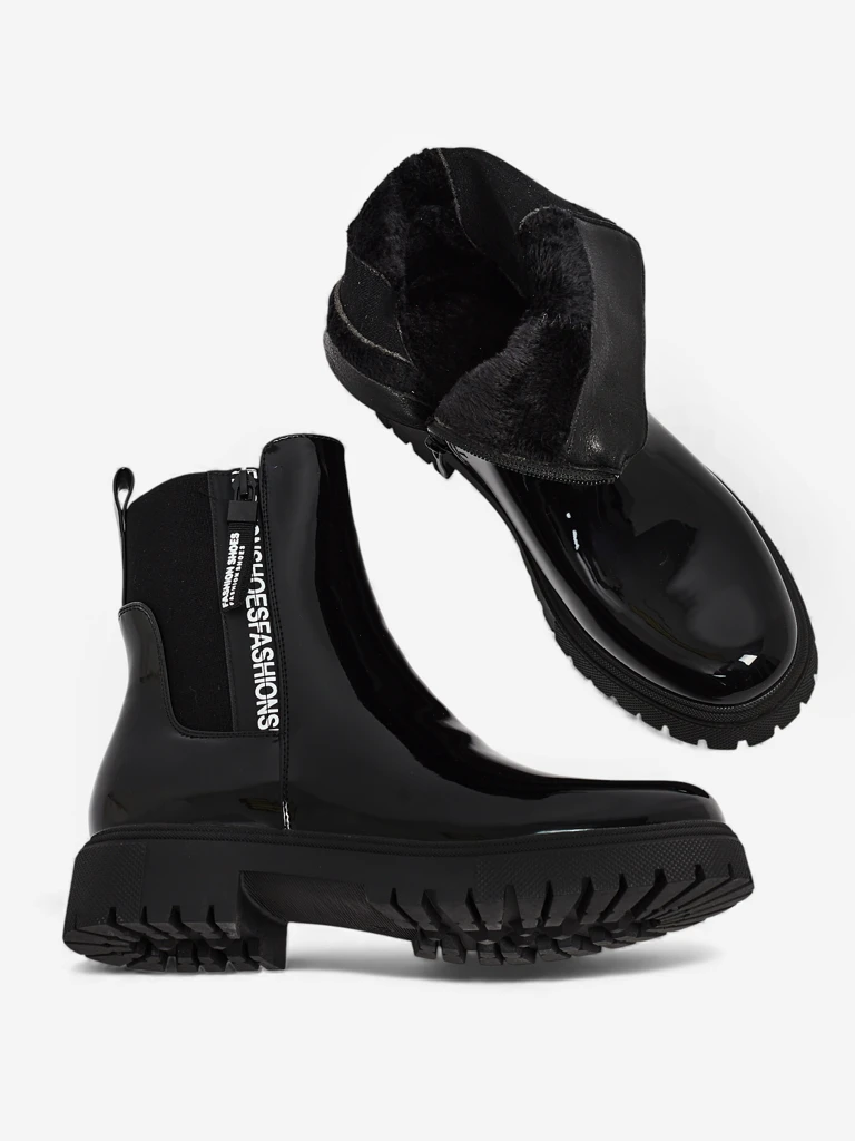 Dámské lakované boty Somaliane