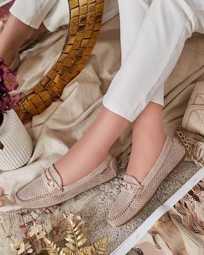 Royalfashion Dámské ažurové mokasíny Mill
