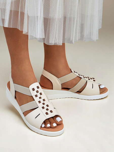 Royalfashion Dámské sandály na nízkém klínku Sora