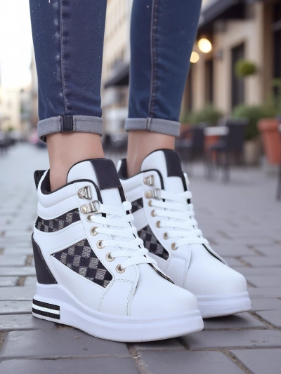 Royalfashion Dámské wedge tenisky Erron