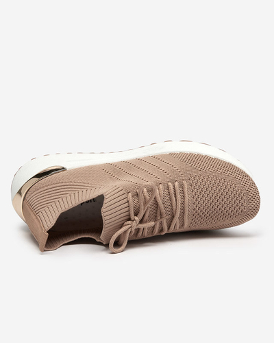 Světle hnědé dámské sportovní boty Erina - Footwear