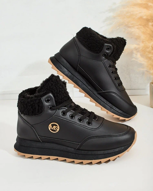 Жіночі кросівки Royalfashion Frozit зі штучним хутром