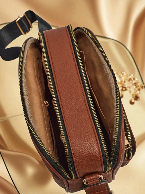 Маленька жіноча сумочка з екошкіри Lunar Elegance