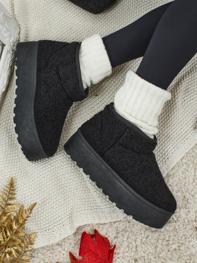 Krátké boty a'la sněhule dámské Marellin