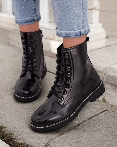 Dámské šněrovací kotníkové boty Royalfashion Lacerro