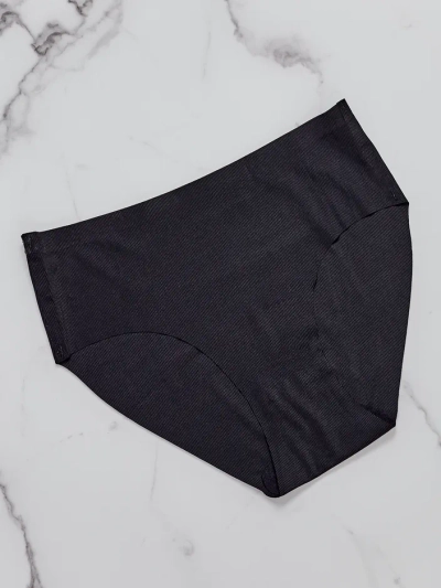 Royalfashion Dámské ribbed laser-cut kalhotky