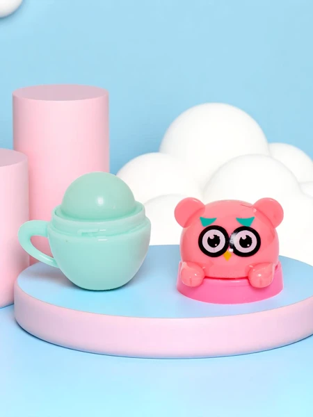 Dětský balzám na rty s medvídkem v hrníčku – hydratuje a regeneruje