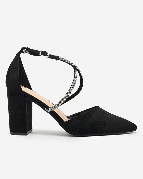 Жіночі туфлі-човники Royalfashion з цирконієм Briticca