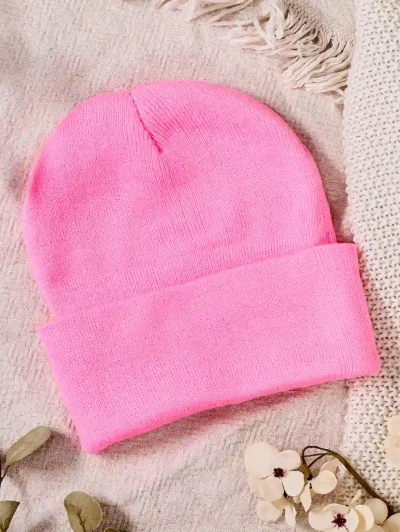 Pink ženská dvouvrstvá čepice - Příslušenství