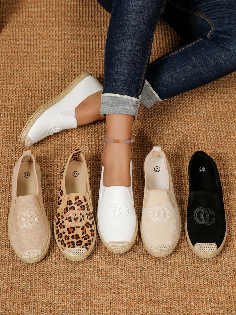 Royalfashion Dámské eko-suede espadrilky Aroll