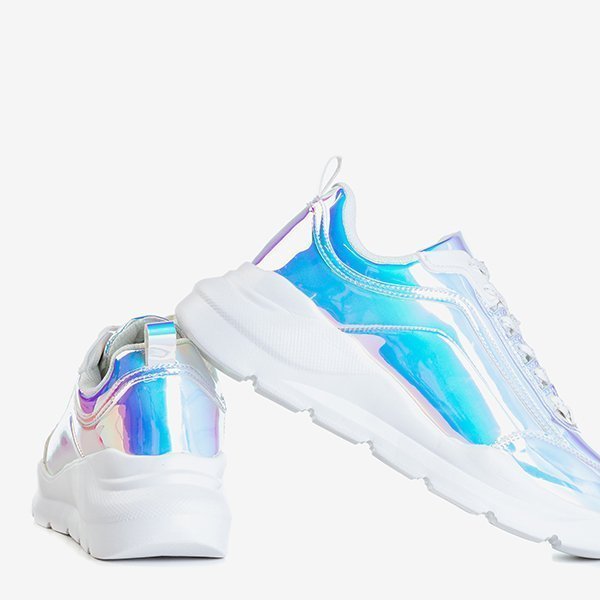 OUTLET Holografické boty na silné platformě Dambi - Obuv