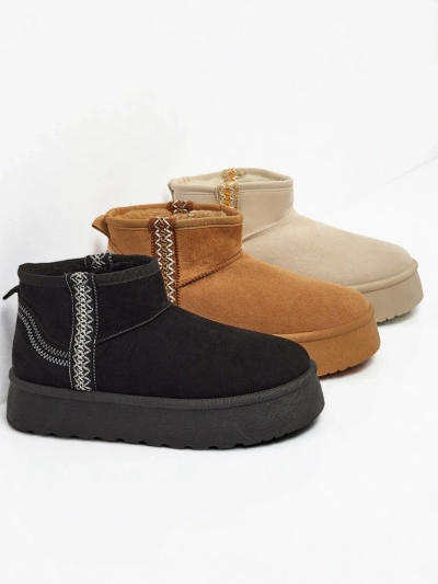 Krátké boty a'la sněhule dámské Pravel