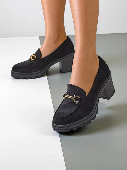 Royalfashion жіночі лофери на підборах Tollinge