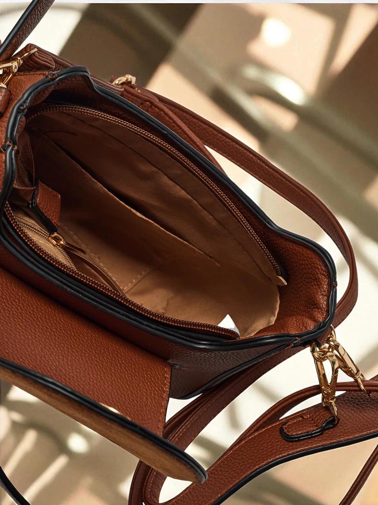 Malá dámská kabelka z eko kůže Golden Whisper