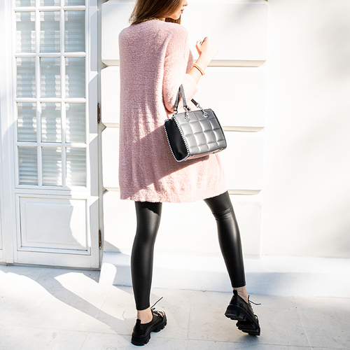 Рожевий жіночий кардиган