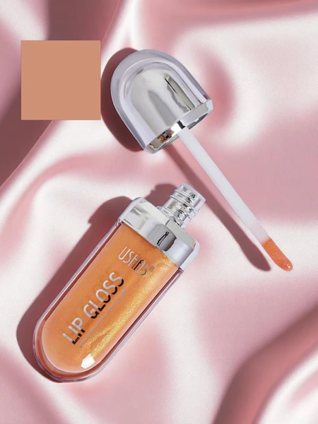 USHAS Třpytivý lesk na rty barva Gold