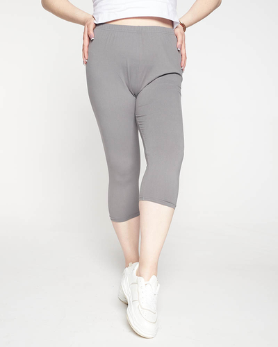 Жіночі легінси 3/4 PLUS SIZE - Одяг