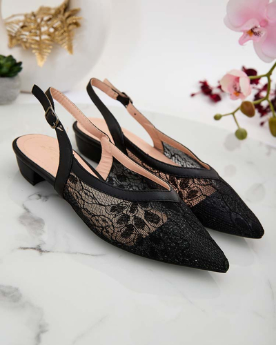 Royalfashion Dámské a'la baleríny s krajkou Benoce