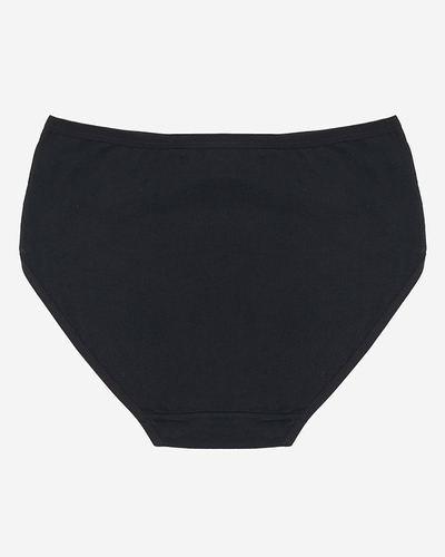 Чорні жіночі трусики PLUS SIZE