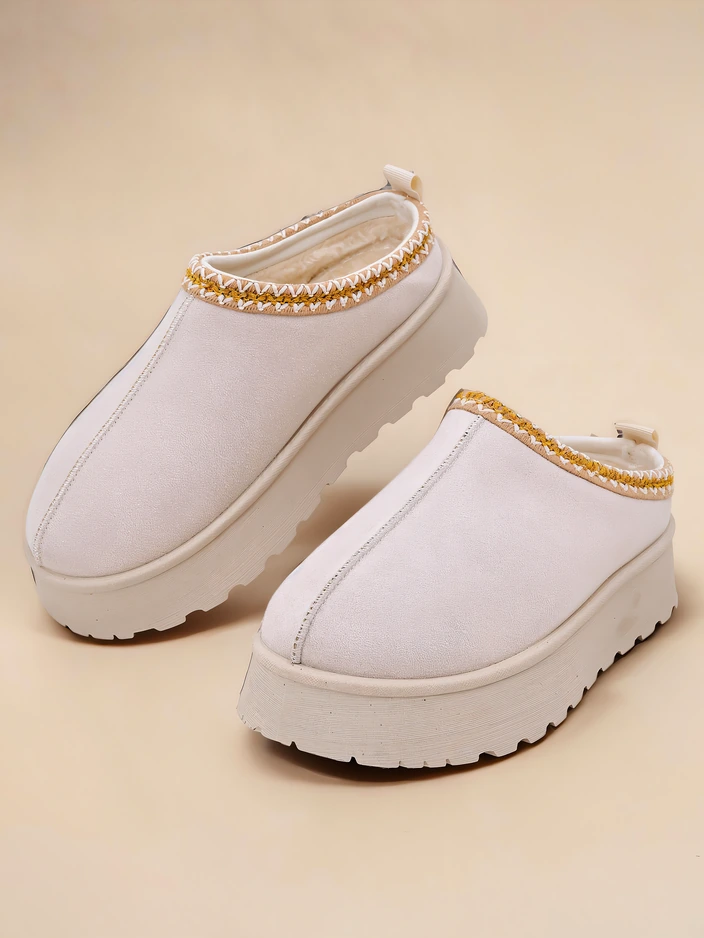 Royalfashion Krátké boty ve stylu dámských zimních bot Flufi