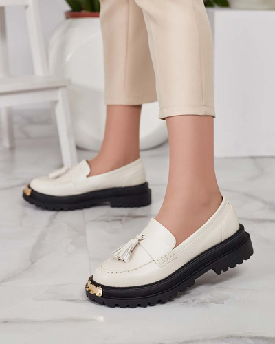 Royalfashion Жіночі мокасини з китицями Fresosne