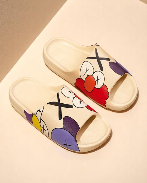 Сандалі Жіночі Flora Кремові Гумові Зручні на Літо