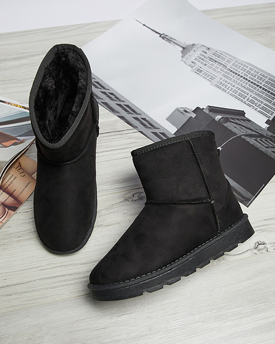 Жіночі снігоступи чорного кольору Moleva - Взуття