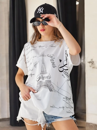 Royalfashion Бавовняна жіноча сорочка Good Paris