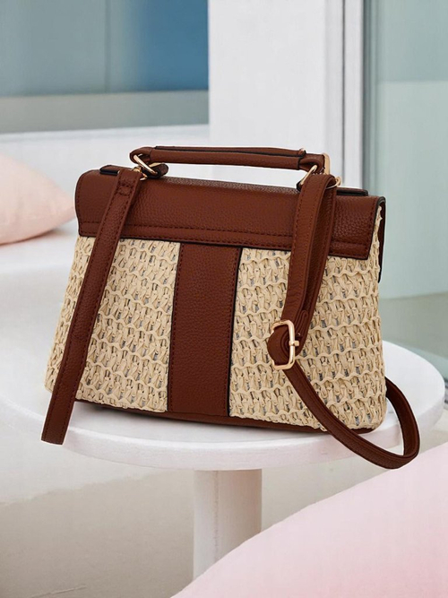 Royalfashion Маленька солом'яна жіноча сумка Mirelle