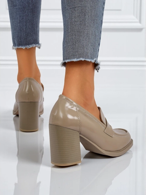 Royalfashion Мокасини жіночі на підборах Minerva