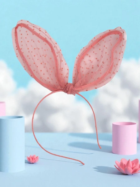 Royalfashion Дитяча пов'язка для волосся з вушками кролика