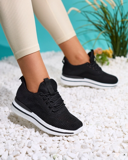Жіночі спортивні туфлі Royalfashion Black Жіночі спортивні туфлі Losoyta