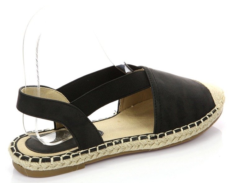 Venkovní espadrilles Black Firstenah - Obuv 1
