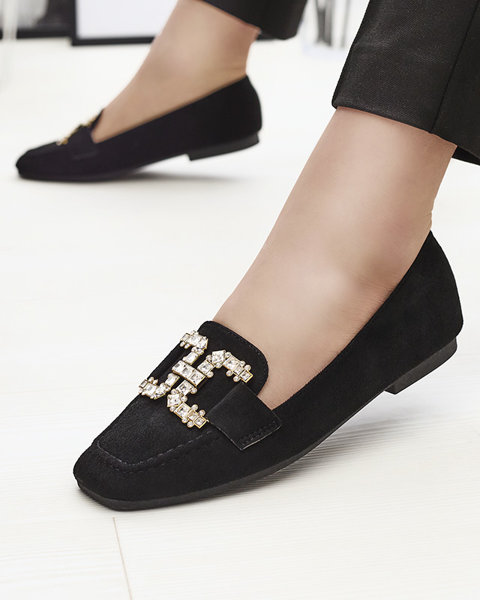 Dámské černé mokasíny Jaorica- Obuv