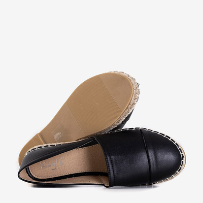 Everaltine černé espadrilky - Boty