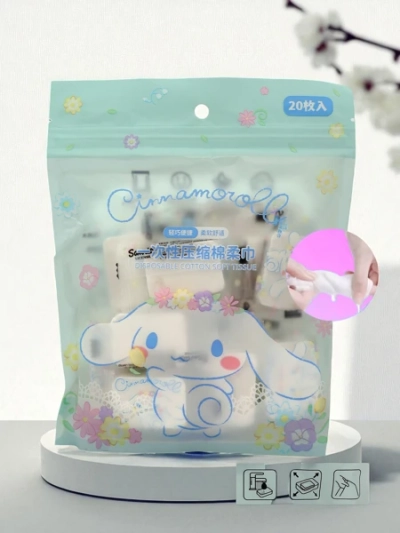 Bavlněné ručníky v kapslích 20 ks.